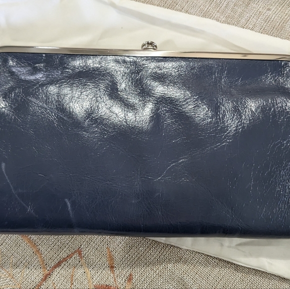 Hobo International Lauren wallet. Stone Blue - Picture 7 of 7